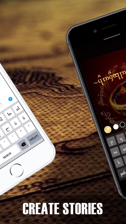 LOTR keyboard: Tengwar