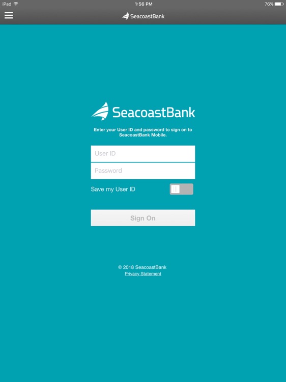 SeacoastBank Personal for iPad