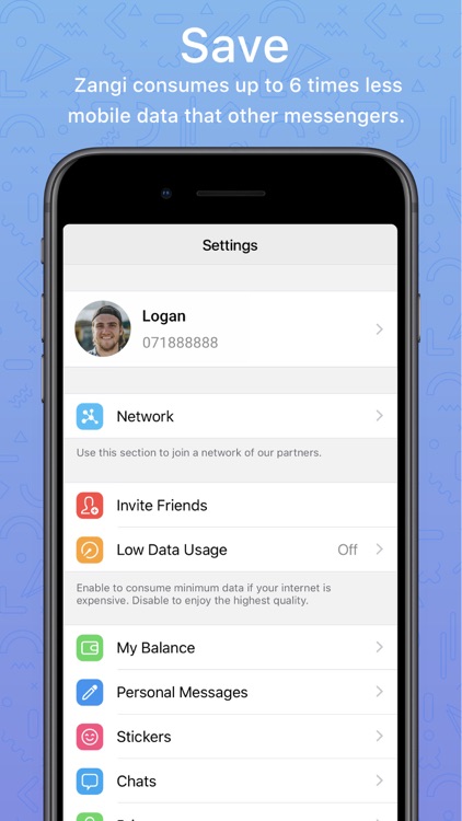 Zangi Private Messenger screenshot-3
