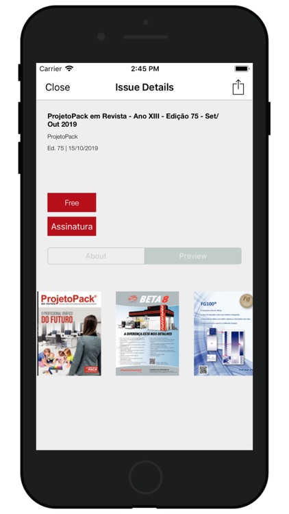 ProjetoPack em Revista