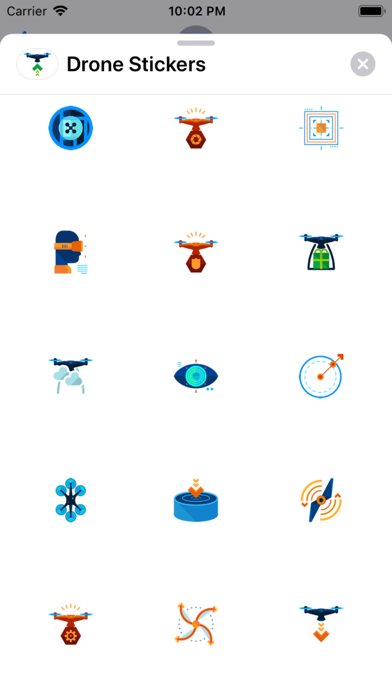 Drone Stickers Screenshot 3