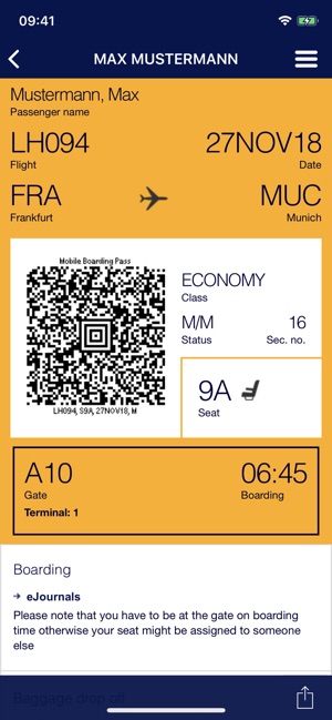 APP LUFTHANSA SCARICARE