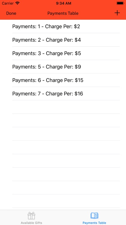 Gift Commission Calculator