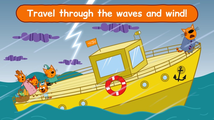 Kid-E-Cats: Baby Sea Adventure screenshot-3