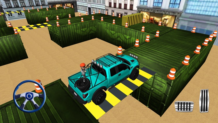 Crazy 4X4 Truck Multi Parking screenshot-3