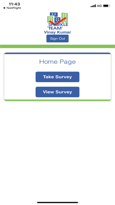 SparkleTeam Quality Survey screenshot 2