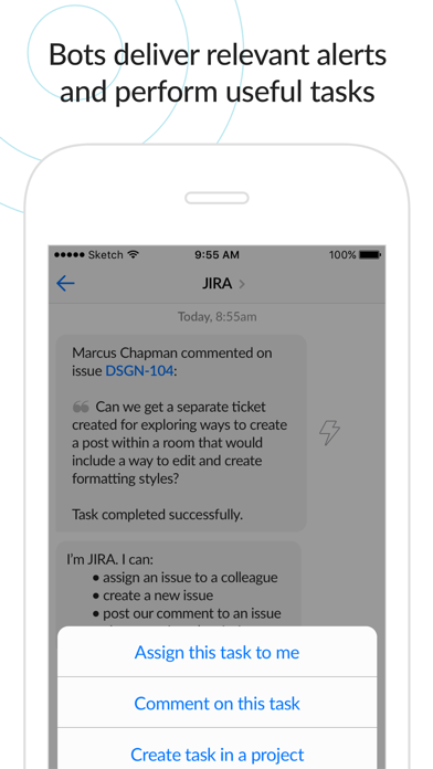 Kore.ai - Messaging and Bots screenshot 4