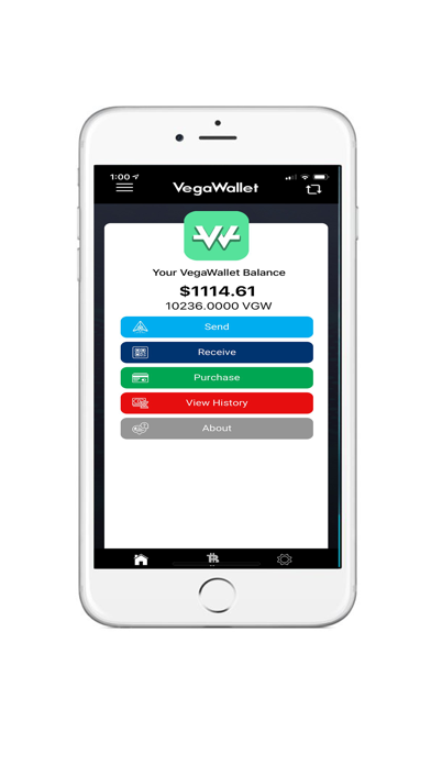 VegaWallet screenshot 3