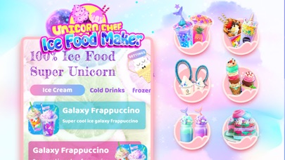 Unicorn Chef: Ice Foods Games Screenshot 6