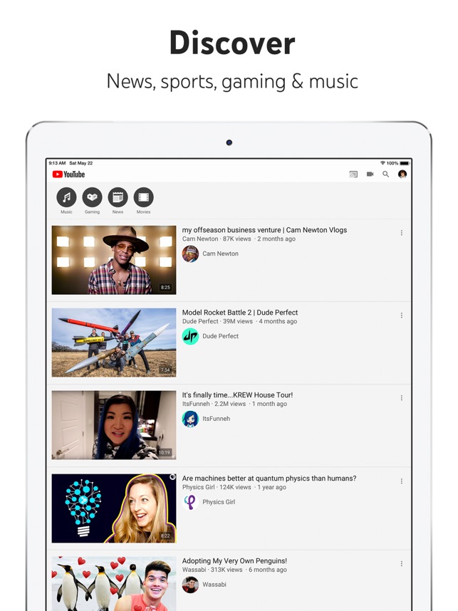 App Store 上的 Youtube