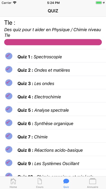 Chimie Terminale screenshot-5