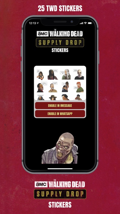 TWD - Supply Drop Stickers