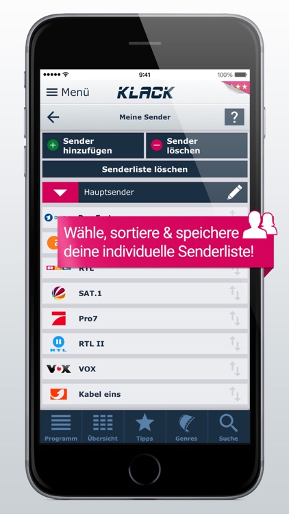 TV-Programm KLACK: Ihre TV-App screenshot-3