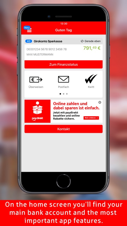 Sparkasse - Your mobile branch