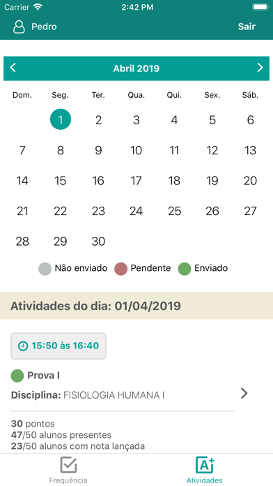 How to cancel & delete Educat Frequência from iphone & ipad 4