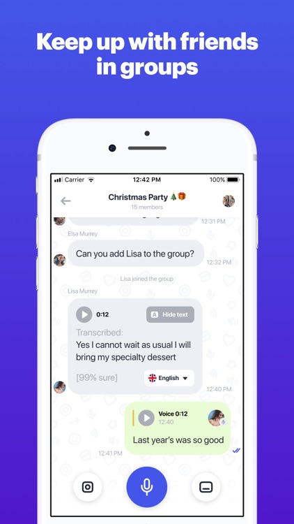 SpeakApp Voice Messenger screenshot-6