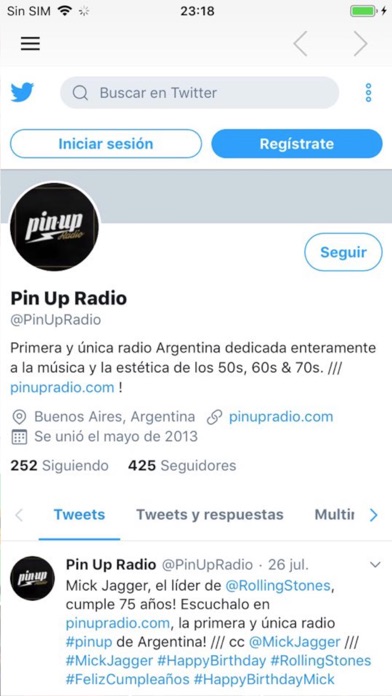 Pin Up Radio screenshot 3