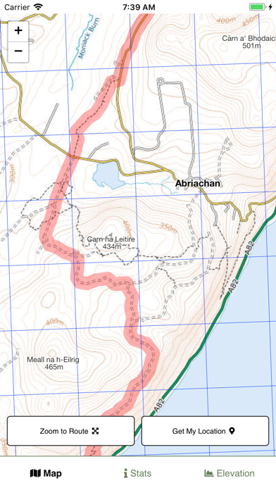 Great Glen Way Map screenshot 2