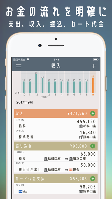 家計簿マネートラッカー-完全版 screenshot1