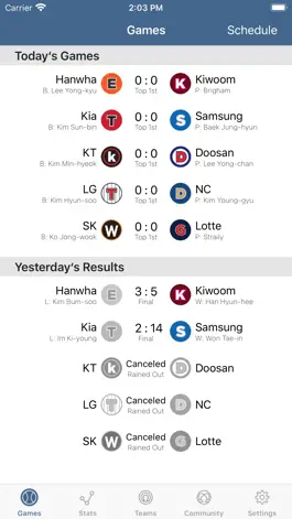 Game screenshot Korean Baseball Stats - MyKBO mod apk