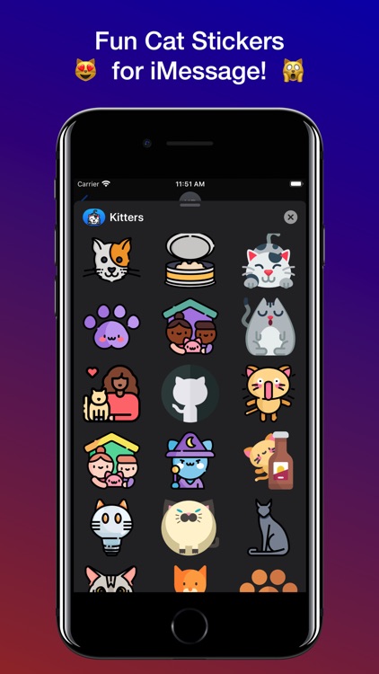 Kitters! Cat Stickers screenshot-4