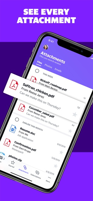 Yahoo Mail Organised Email On The App Store