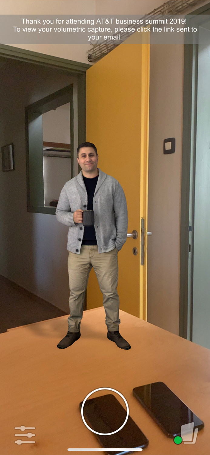 Volumetric 5G Storybooth
