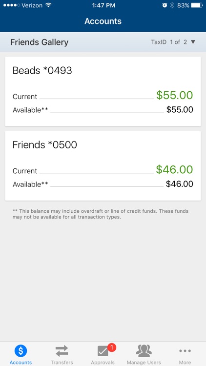 BankGloucester Mobile Business