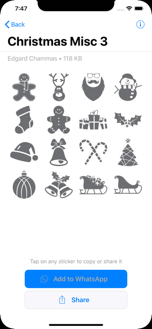 Xmas Stickers, Merry Christmas(圖4)-速報App