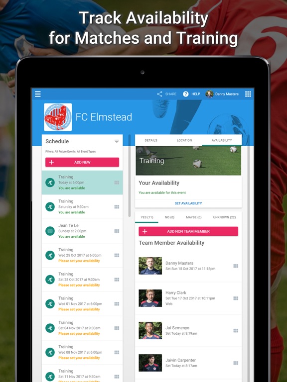 TeamStats - Football Team App screenshot 4