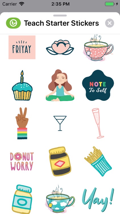 Teach Starter Stickers screenshot-3