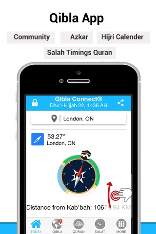 Qibla Connect® - Salah Times - náhled