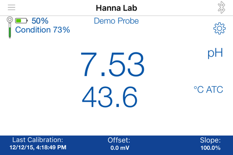 Hanna Lab screenshot 2