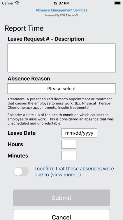 Group Absence Management