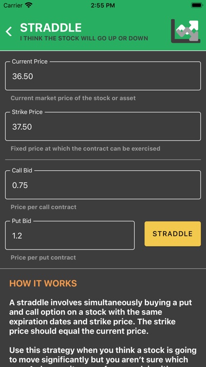 In The Money - Options screenshot-3