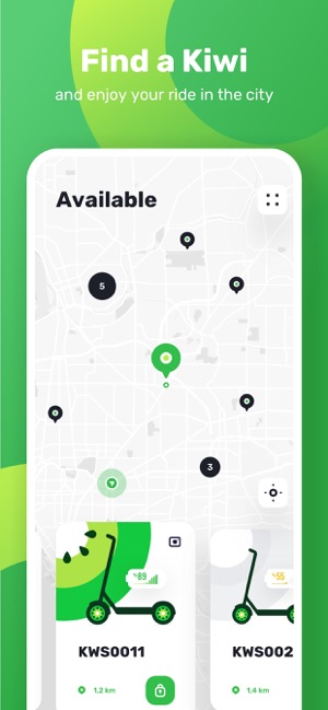 Kiwi - Scooter Sharing(圖1)-速報App