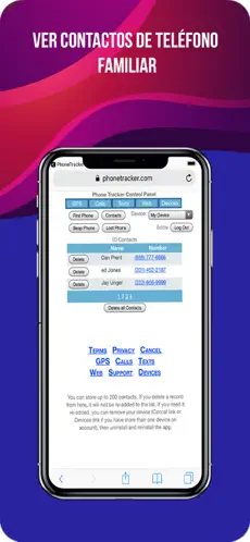 Screenshot 4 Spy Phone ® Phone Tracker iphone