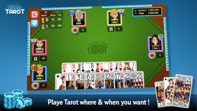 How to cancel & delete Exoty Tarot 3, 4 or 5 players from iphone & ipad 1