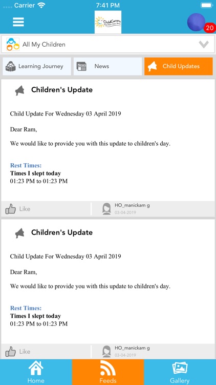 ChildCarers for Parents screenshot-3