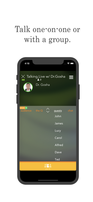 Talking.Live w/ Dr. Gosha(圖2)-速報App