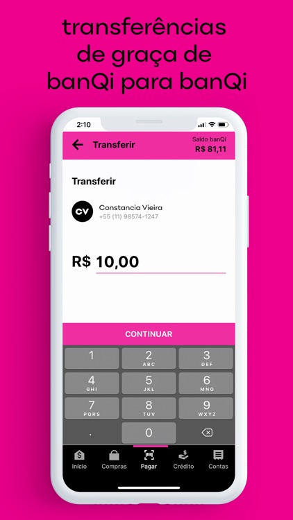 banQi - conta digital screenshot-5