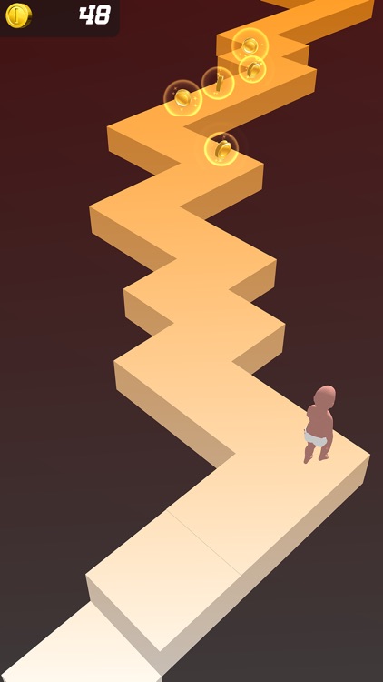 Baby Zigzag Run 3d screenshot-7