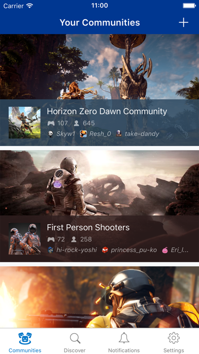 PlayStation Communities screenshot1