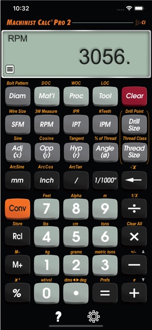 Machinist Calc Pro 2