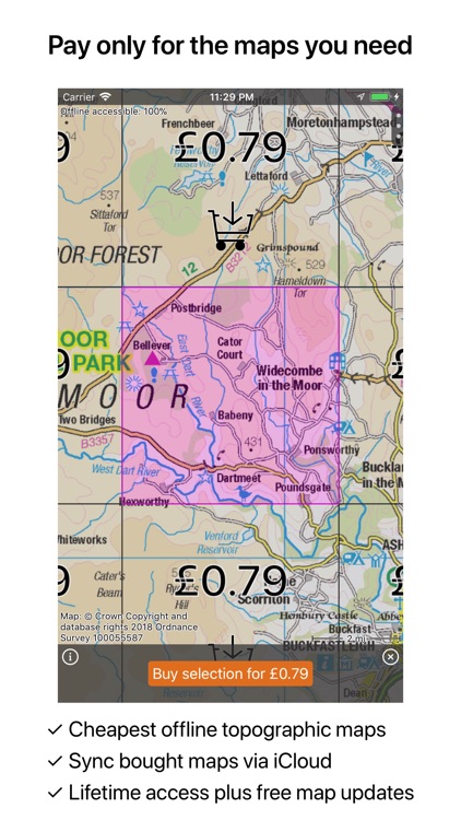 Topo GPS Great Britain screenshot-2