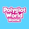 Bienvenidos a Polyglot World Home, la app para niños y niñas de 0 a 7 años mediante la cual estimulan el cerebro y asientan la base de 5 idiomas a la vez mientras se divierten jugando