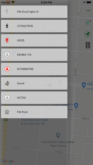 Shwe GPS screenshot 3