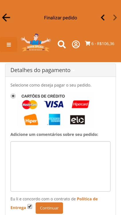 Nova Opcao Supermercado App