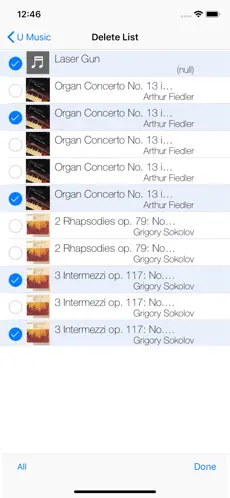 Screenshot 2 Reproductor de música de carpe iphone