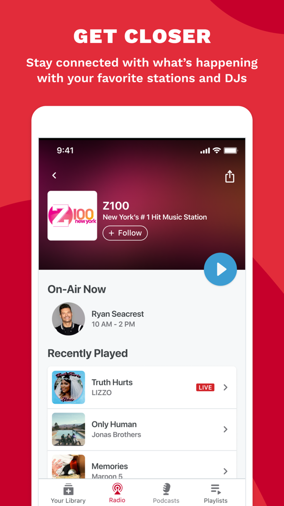 IHeart Radio Music Podcasts App For IPhone Free Download IHeart